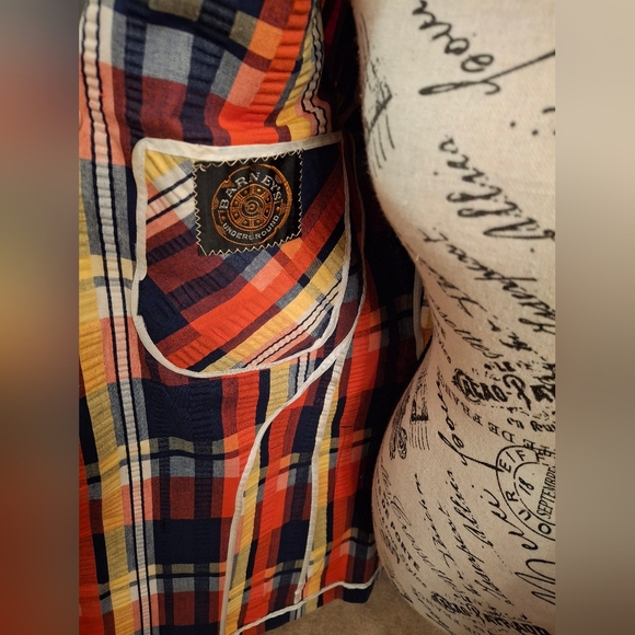 Madras print blazer - Picture 5 of 7